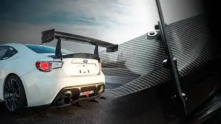 Мы адаптировали наш карбоновый утиный хвост для FRS/BRZ к нашему крылу UCW.