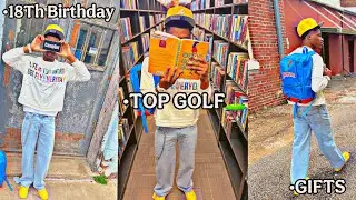18th Birthday Vlog|Top Golf/Gifts and More!