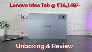 Lenovo Idea Tab @₹16,148/- | Unboxing & Review | Best Note Taking Tablet Under ₹20,000/-