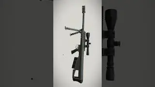 Barrett M95 old model Gun Model Please subscribe #shorts #gunmodel #gunvideoviral #Please subscribe