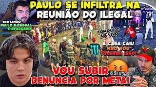 TOMOU PD!😱🔥PAULO e BAGUAL se INFILTRAM JUNTO com a GROTA na REUNIÃO DO ILEGAL e DESCOBRE TUDO GTA RP