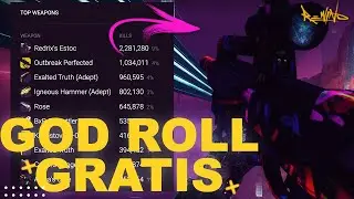 FATE 7 PARTITE IN COMP E AVRETE L'ARMA PI&Ugrave; FORTE IN CROGIOLO GOD ROLL
