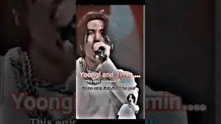 Jimin support yoongi 💜 #bts #yoonmin #suga #btsarmy #army #jimin