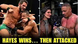 Carmelo Hayes Ambushed by Johnny Gargano After US Title Match