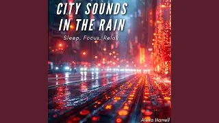 Late Night Heavy Rain in a Noisy City
