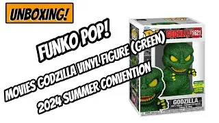 Unboxing | Funko Pop! Godzilla (Green) #1621 | 2024 Summer Convention Exclusive