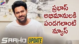 Saaho Update | Prabhas About Saaho Movie | PRABHAS SURPRISE on INSTAGRAM | Telugu Filmnagar