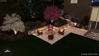 Rainwater Rd - Backyard Renovation 3D Renderings
