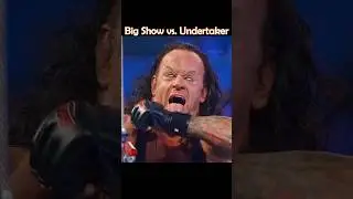 Big Show Vs Undertaker Steel Cage Match | #shorts