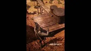 Hidden treasure map location in Red dead redemption2  #rdr2 #viralshorts  #gamingvideos