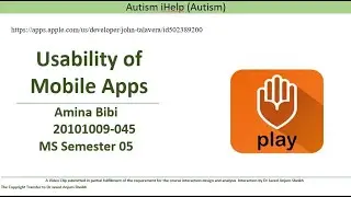 Autism iHelp (Autism): Redesign Mobile App Project