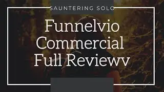Funnelvio Commercial Full Review🍧☘With Offer Link🧲
