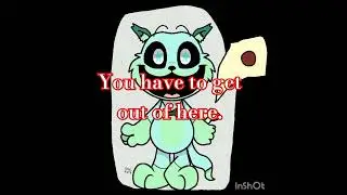 my smiling critters oc cardboard cutout lines