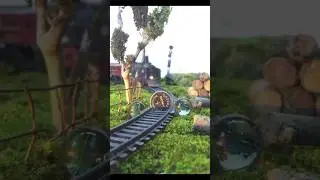 RAILROAD BLOCKADE | TRAIN VS COIN BATTERY  😱