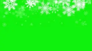 Christmas lights green screen C4