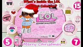 What's inside the LOL Surprise Advent Calendar!? FULL FAST UNBOXING + Fashion SHOW