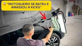 &ldquo;Nissan Kicks amassada na lateral | Martelinho de ouro&rdquo;