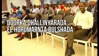 Doorka Dhallinyarada ee Horumarinta Bulshada