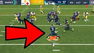 Russell Wilson BLITZ RADAR ACTIVATED! Steelers vs Seahawks Madden 21 Online Gameplay