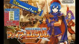Fire Emblem Binding Blade extreme randomizer chapter 1- 0 speed + 0 strength = a good time.