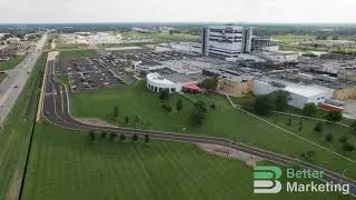 Bradley IL Drone Stock Footage by Part 107 Pilot