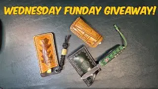 Watch me make a wet molded Victornox  cross draw knife sheath and give it away!
