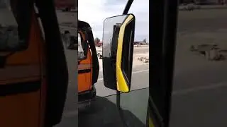 Saudi truckers on roads
