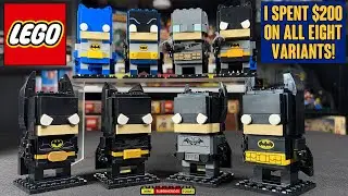Я купил набор LEGO Batman BrickHeadz: 8-в-1 40748 за 200 долларов. РЕЙТИНГ И ОБЗОР