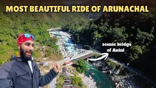 India&rsquo;s Most Scenic Ride 😍 Ethini Village to Anini Bike Ride | Arunachal Pradesh 