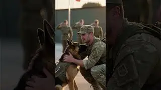 A Soldier&rsquo;s Tearful Goodbye to His K9 Hero 🐾💔 | Heartbreaking Military Moment