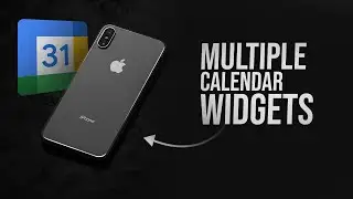 Как использовать несколько виджетов Google Календаря на iPhone (инструкция)