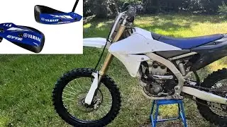 Installing Cycra Rebound Hand Guards On A YZ250F