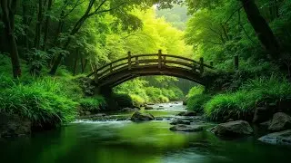 ASMR Relaxing Bird Sounds Nature Ambience Calm Forest River Sleep Study Focus Aid