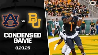 Auburn vs. Baylor Condensed Game | 2025 Big 12 Football