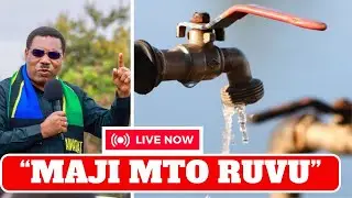 🔴#LIVE: WAZIRI MKUU ANAKAGUA HALI YA UZALISHAJI MAJI MTO RUVU