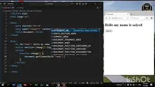 JavaScript Get element by id || change inner html using JavaScript Bangla tutorial 