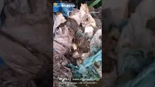 plastic film bale breaker