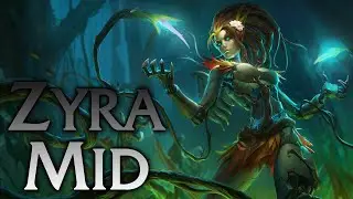 League of Legends | Haunted Zyra Mid - Full Game Commentary