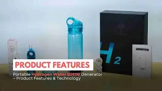 Amazon Listing Video | Portable Hydrogen Water Bottle Generator &ndash; Product Features & Technology