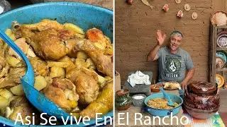 Preparo Una Receta De Pollo Doradito Con Mucho Sabor Asi Se Vive En El Rancho