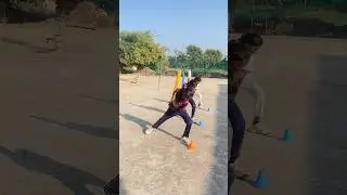 Front foot shot practice 🏏 #cricket #trending #wpl