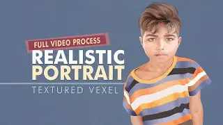 YOU TOO, CAN DO THIS &ndash; realistic vexel portrait