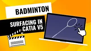 Badminton Using Surface Modelling | Hindi
