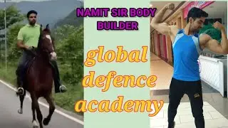 NAMIT sir Horse  🐎  riding in utrakhand || global defence academy ||