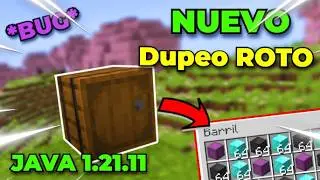 🔥 NUEVO BUG DUPLICAR ITEMS en JAVA 1.21.11! 😱 *BUG ROTO* |