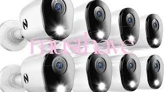 Night Owl 2-Way Audio 12-Channel DVR System 🔊🎥 | 8 HD Cameras & 1TB HDD