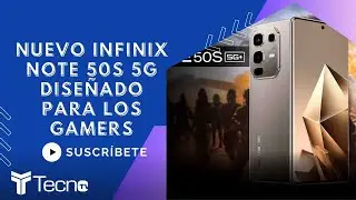Se presenta el Infinix Note 50S 5G diseñado para los gamers