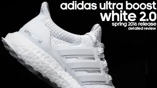 ОБЗОР: adidas Ultra Boost White 2.0 Весна 2016 года выпуска