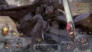 Fallout 76: Killing Scorched Beast with Surface to Air Missile