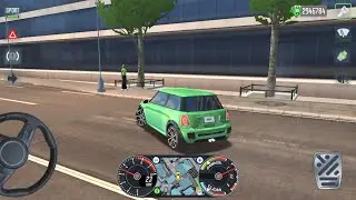 Mini Cooper S Forest Green | New York | Taxi Car Simulator EVO Mobile Gameplay